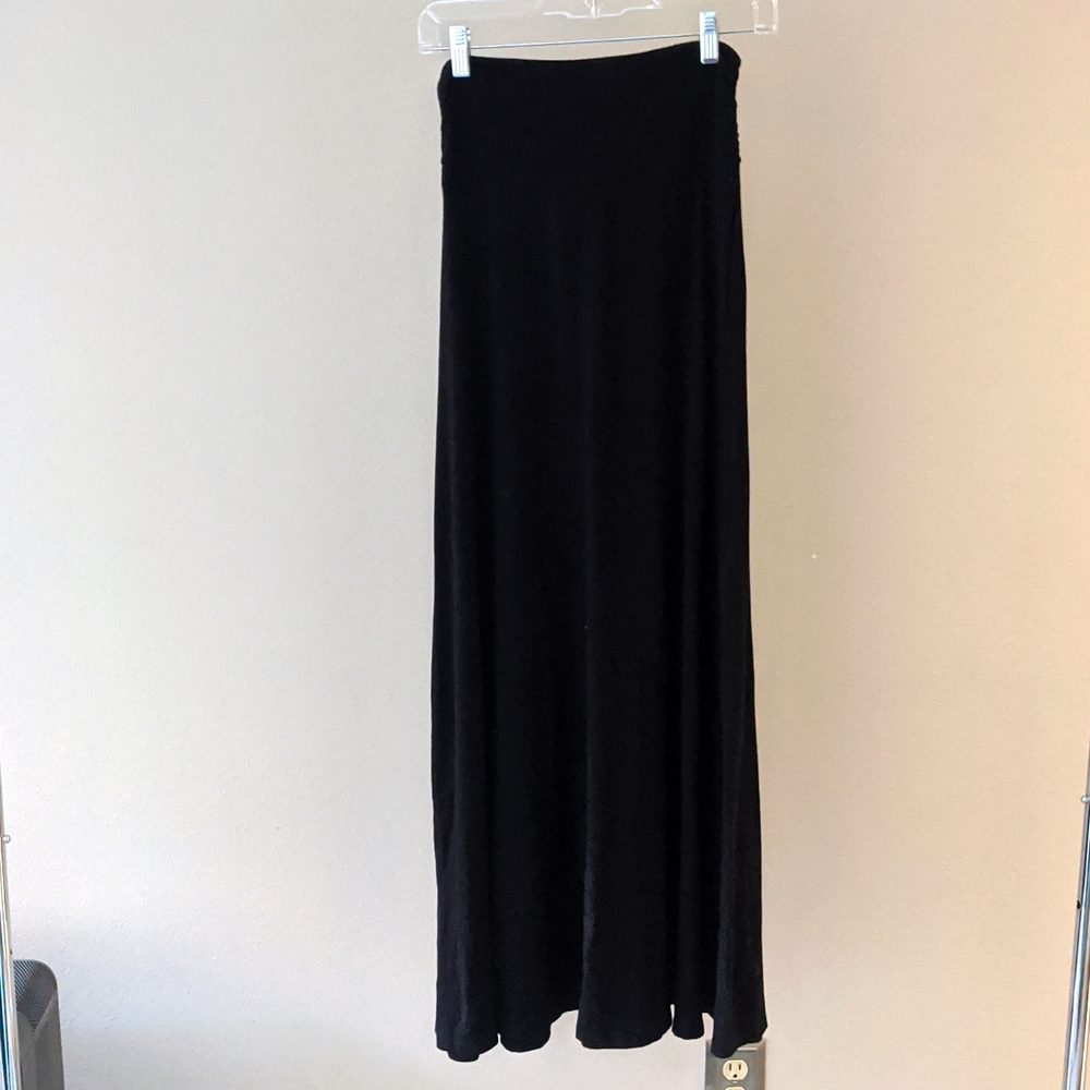 Black Maxi Skirt, size small